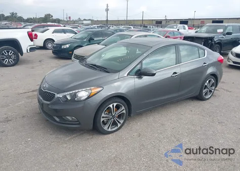 2014 Kia Forte Ex z USA, uszkodzony, nr VIN KNAFZ4A83E5103139